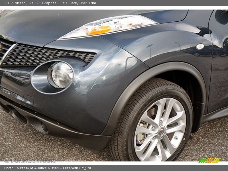 Graphite Blue / Black/Silver Trim 2012 Nissan Juke SV