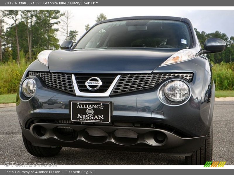 Graphite Blue / Black/Silver Trim 2012 Nissan Juke SV