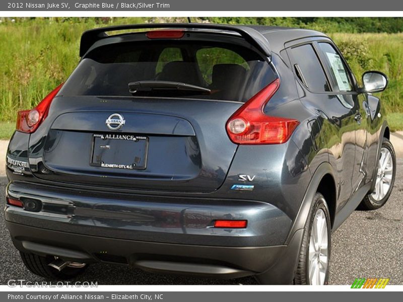 Graphite Blue / Black/Silver Trim 2012 Nissan Juke SV