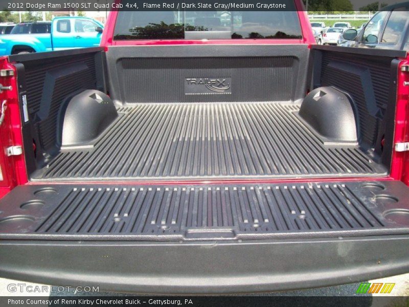 Flame Red / Dark Slate Gray/Medium Graystone 2012 Dodge Ram 1500 SLT Quad Cab 4x4