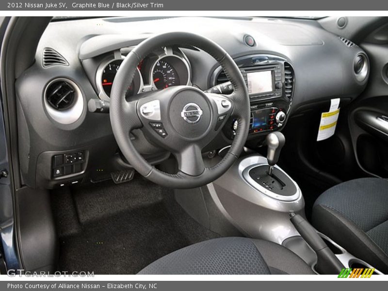 Graphite Blue / Black/Silver Trim 2012 Nissan Juke SV