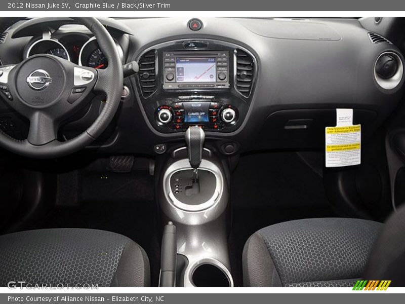 Graphite Blue / Black/Silver Trim 2012 Nissan Juke SV