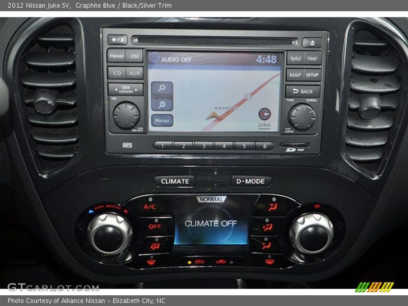 Graphite Blue / Black/Silver Trim 2012 Nissan Juke SV