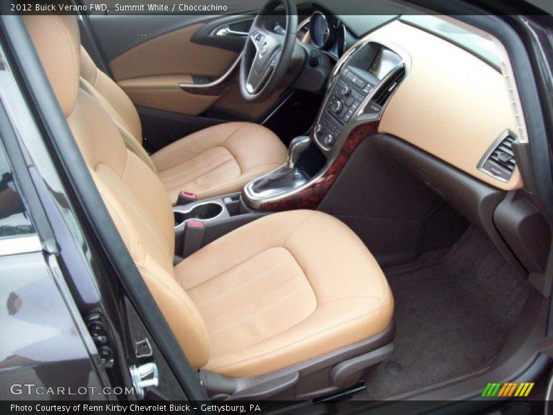 Summit White / Choccachino 2012 Buick Verano FWD