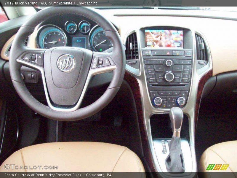 Summit White / Choccachino 2012 Buick Verano FWD