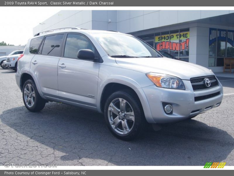 Classic Silver Metallic / Dark Charcoal 2009 Toyota RAV4 Sport