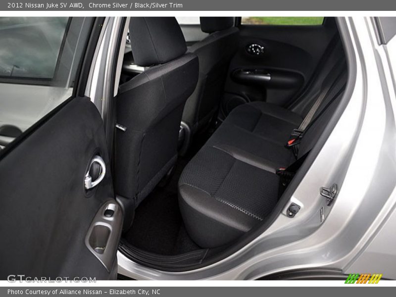 Chrome Silver / Black/Silver Trim 2012 Nissan Juke SV AWD