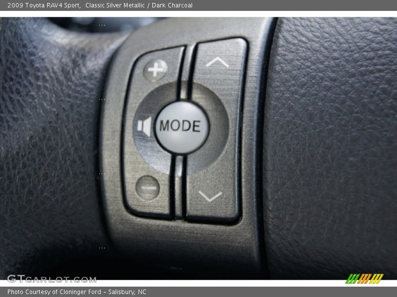 Controls of 2009 RAV4 Sport