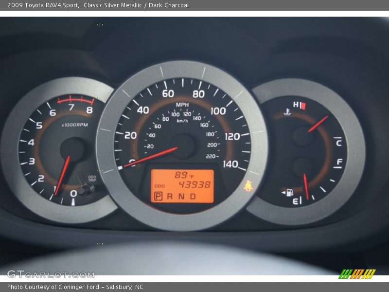  2009 RAV4 Sport Sport Gauges