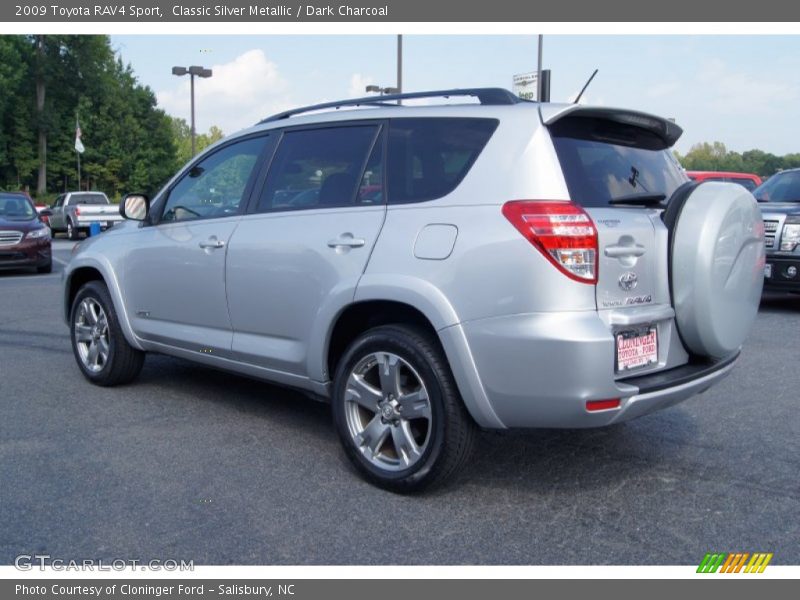 Classic Silver Metallic / Dark Charcoal 2009 Toyota RAV4 Sport