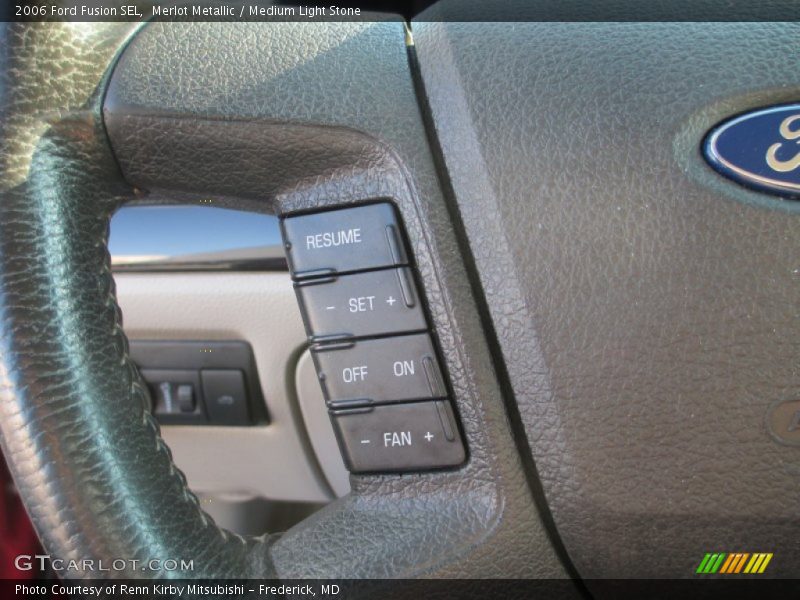 Merlot Metallic / Medium Light Stone 2006 Ford Fusion SEL