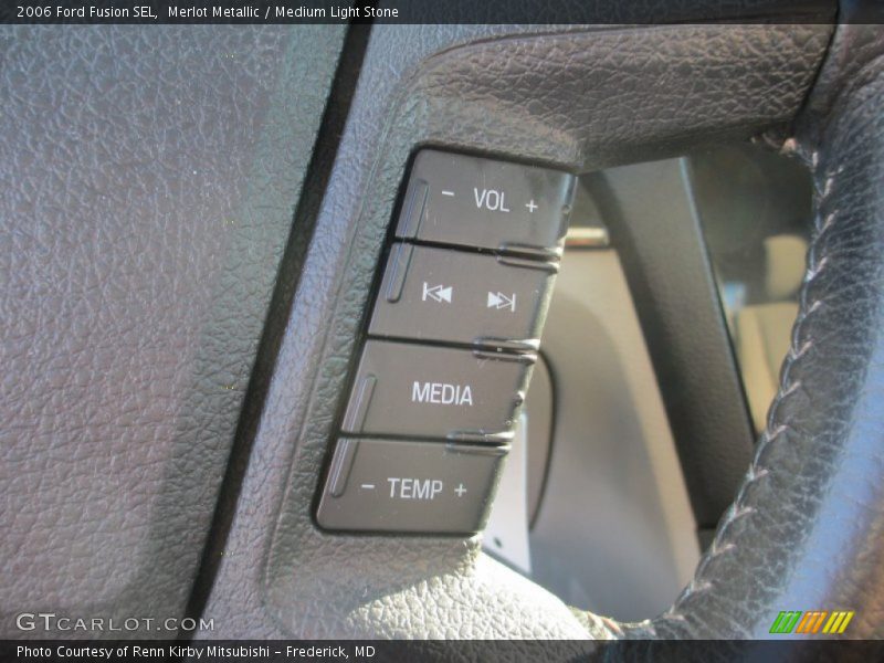 Merlot Metallic / Medium Light Stone 2006 Ford Fusion SEL