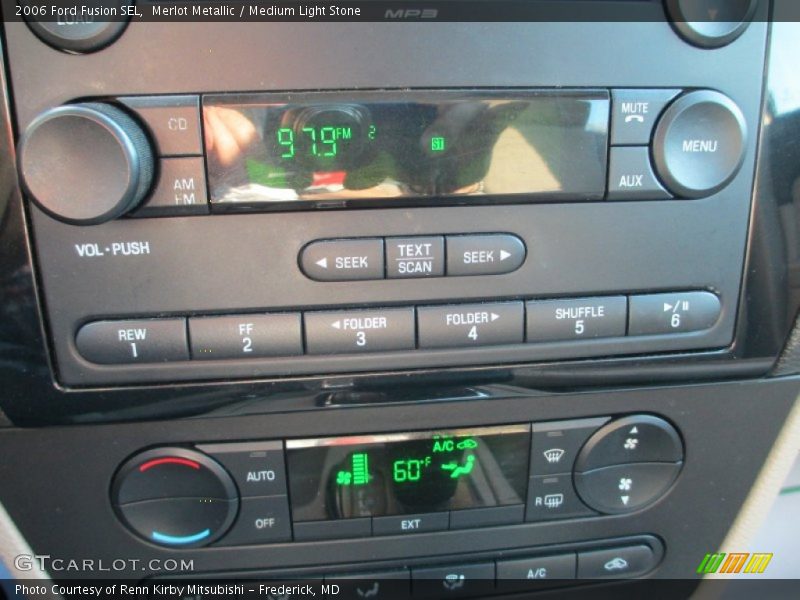 Merlot Metallic / Medium Light Stone 2006 Ford Fusion SEL