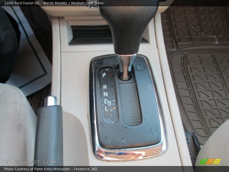 Merlot Metallic / Medium Light Stone 2006 Ford Fusion SEL