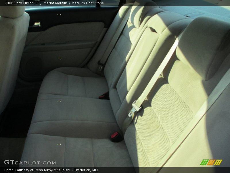 Merlot Metallic / Medium Light Stone 2006 Ford Fusion SEL
