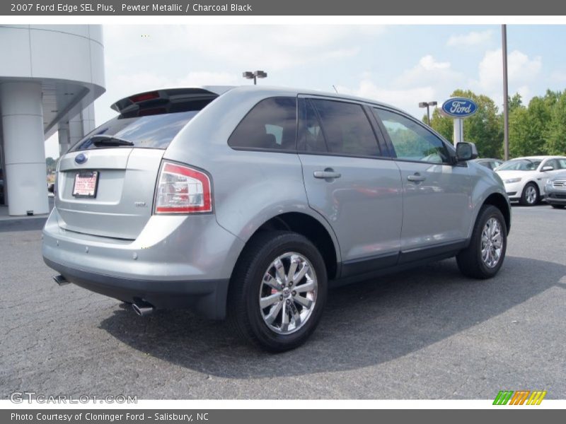 Pewter Metallic / Charcoal Black 2007 Ford Edge SEL Plus