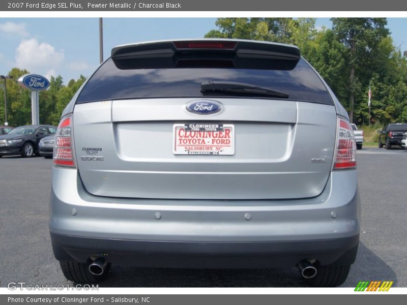 Pewter Metallic / Charcoal Black 2007 Ford Edge SEL Plus