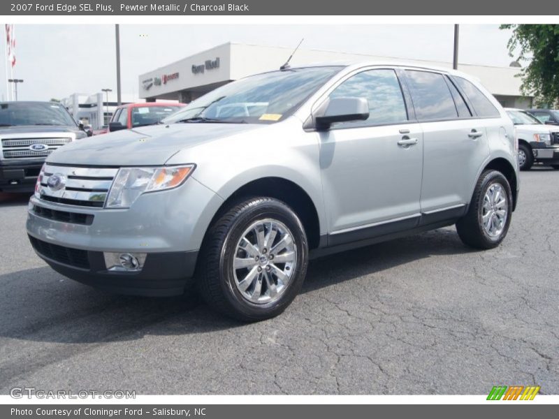 Pewter Metallic / Charcoal Black 2007 Ford Edge SEL Plus