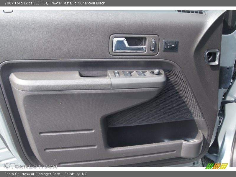 Pewter Metallic / Charcoal Black 2007 Ford Edge SEL Plus