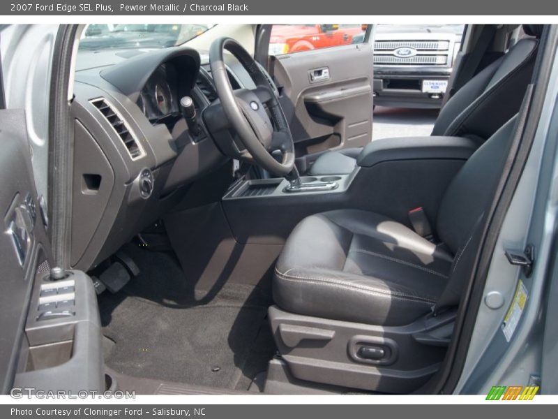 Pewter Metallic / Charcoal Black 2007 Ford Edge SEL Plus