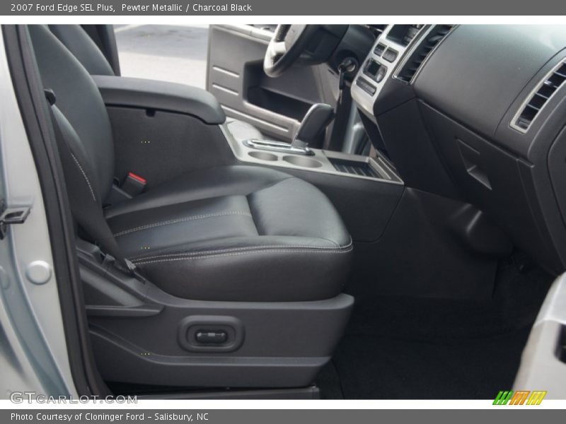 Pewter Metallic / Charcoal Black 2007 Ford Edge SEL Plus