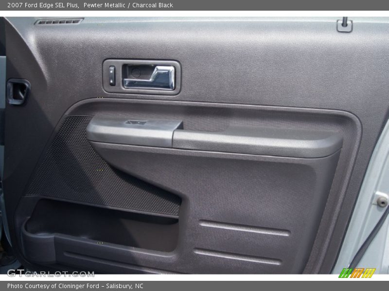 Pewter Metallic / Charcoal Black 2007 Ford Edge SEL Plus