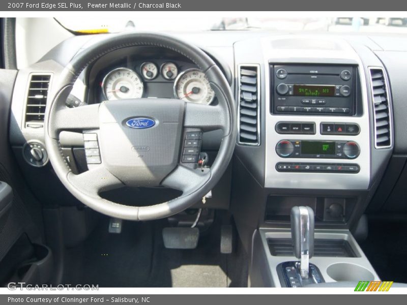 Pewter Metallic / Charcoal Black 2007 Ford Edge SEL Plus