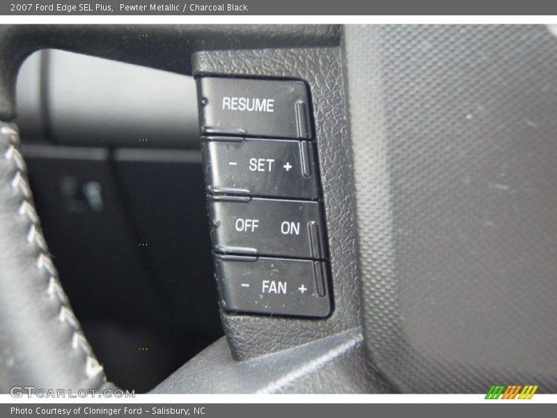 Pewter Metallic / Charcoal Black 2007 Ford Edge SEL Plus