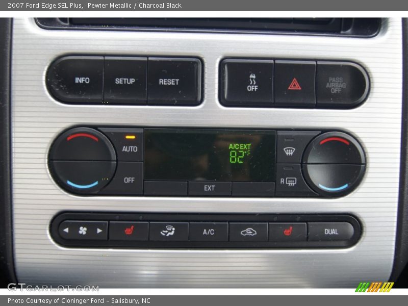 Pewter Metallic / Charcoal Black 2007 Ford Edge SEL Plus