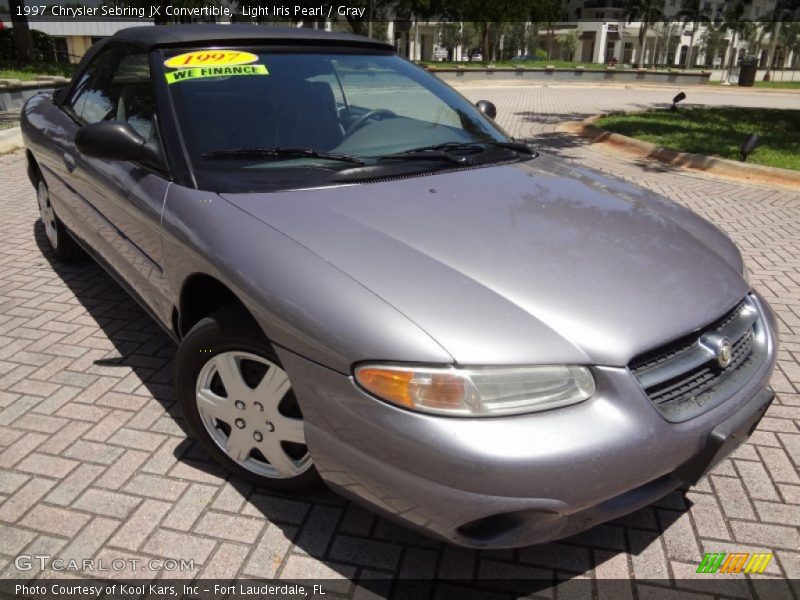 Light Iris Pearl / Gray 1997 Chrysler Sebring JX Convertible