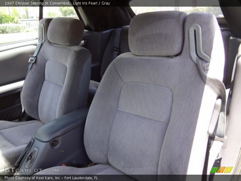 Light Iris Pearl / Gray 1997 Chrysler Sebring JX Convertible