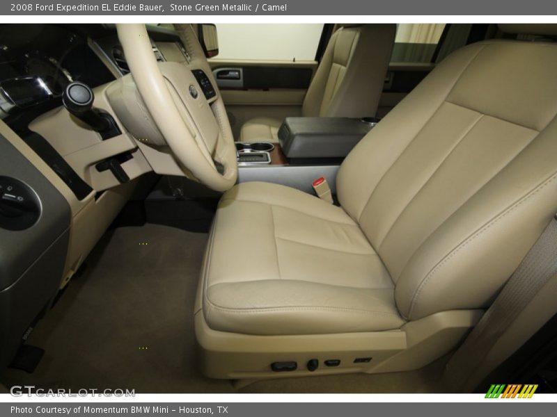 Stone Green Metallic / Camel 2008 Ford Expedition EL Eddie Bauer