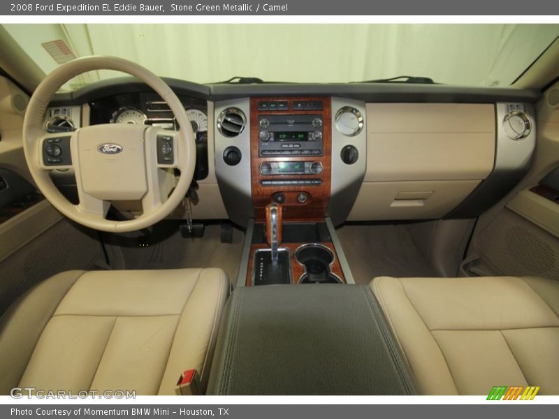Stone Green Metallic / Camel 2008 Ford Expedition EL Eddie Bauer