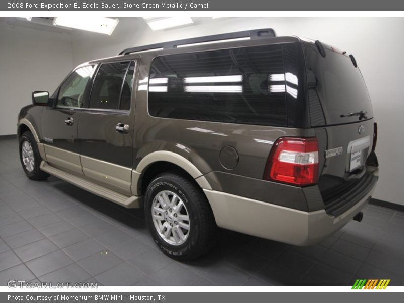 Stone Green Metallic / Camel 2008 Ford Expedition EL Eddie Bauer