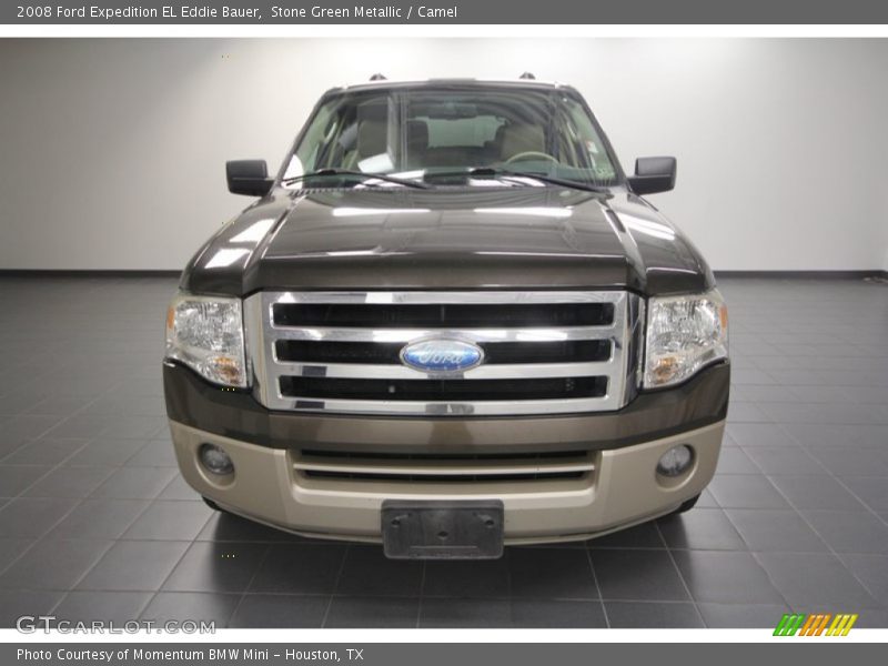 Stone Green Metallic / Camel 2008 Ford Expedition EL Eddie Bauer
