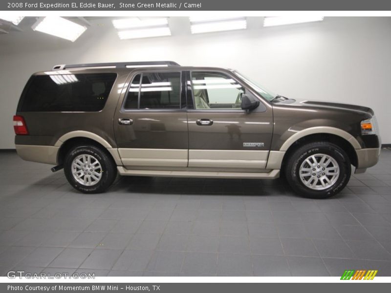 Stone Green Metallic / Camel 2008 Ford Expedition EL Eddie Bauer