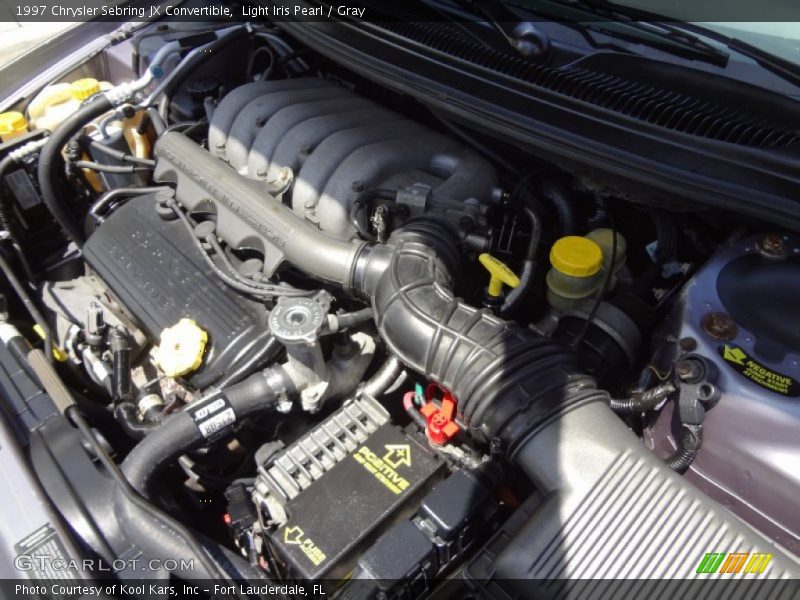  1997 Sebring JX Convertible Engine - 2.5 Liter SOHC 24-Valve V6