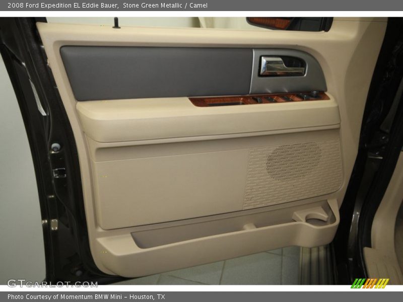 Stone Green Metallic / Camel 2008 Ford Expedition EL Eddie Bauer