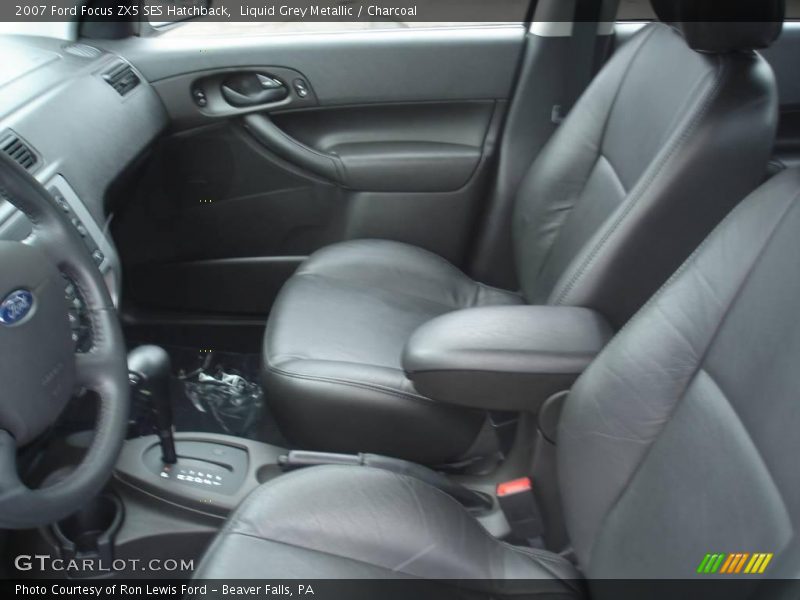 Liquid Grey Metallic / Charcoal 2007 Ford Focus ZX5 SES Hatchback