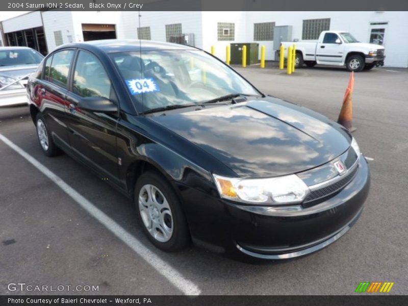 Black Onyx / Grey 2004 Saturn ION 2 Sedan