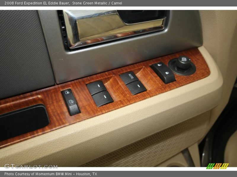 Stone Green Metallic / Camel 2008 Ford Expedition EL Eddie Bauer