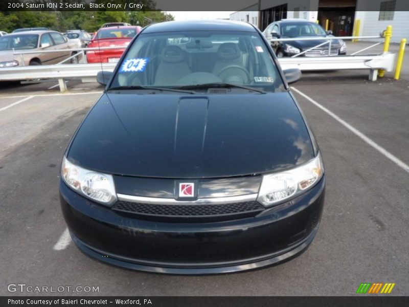 Black Onyx / Grey 2004 Saturn ION 2 Sedan
