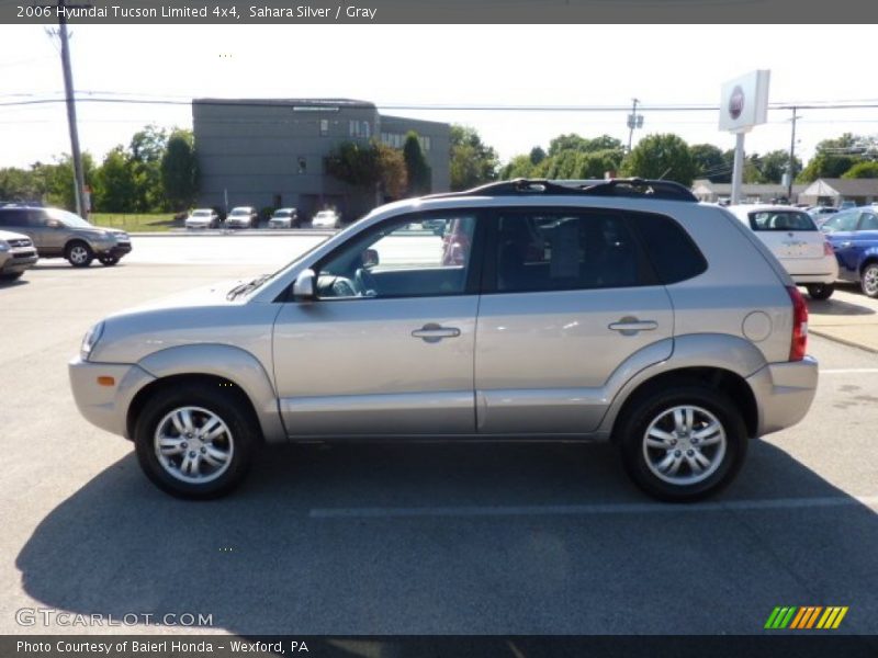 Sahara Silver / Gray 2006 Hyundai Tucson Limited 4x4