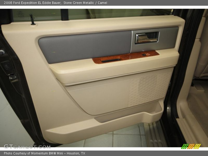 Stone Green Metallic / Camel 2008 Ford Expedition EL Eddie Bauer