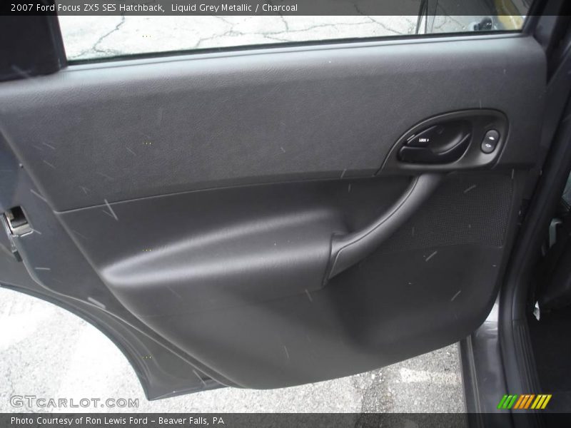 Liquid Grey Metallic / Charcoal 2007 Ford Focus ZX5 SES Hatchback