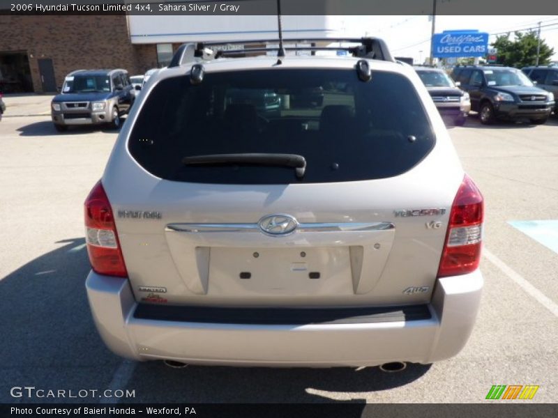 Sahara Silver / Gray 2006 Hyundai Tucson Limited 4x4
