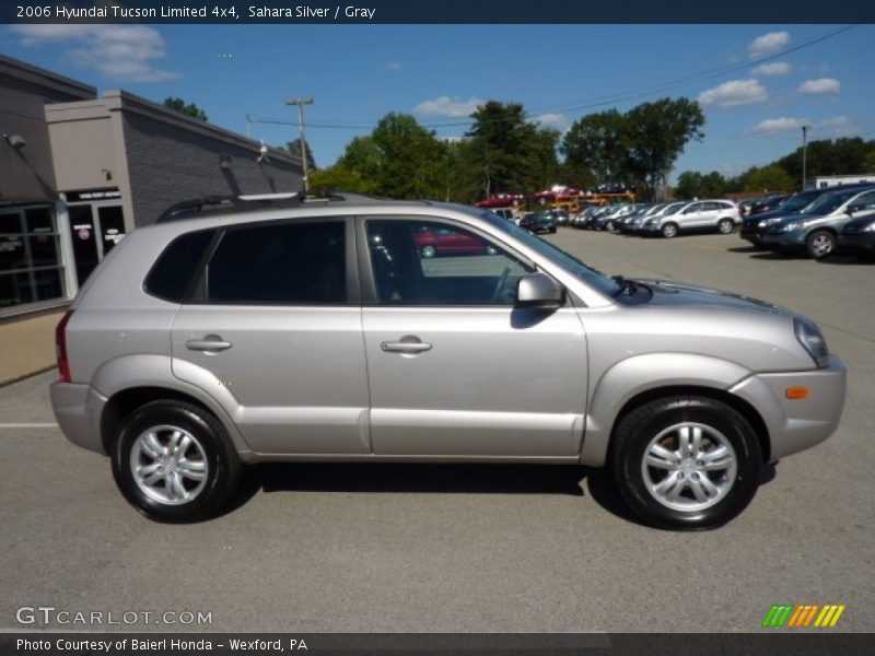 Sahara Silver / Gray 2006 Hyundai Tucson Limited 4x4