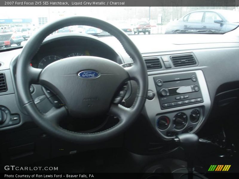 Liquid Grey Metallic / Charcoal 2007 Ford Focus ZX5 SES Hatchback