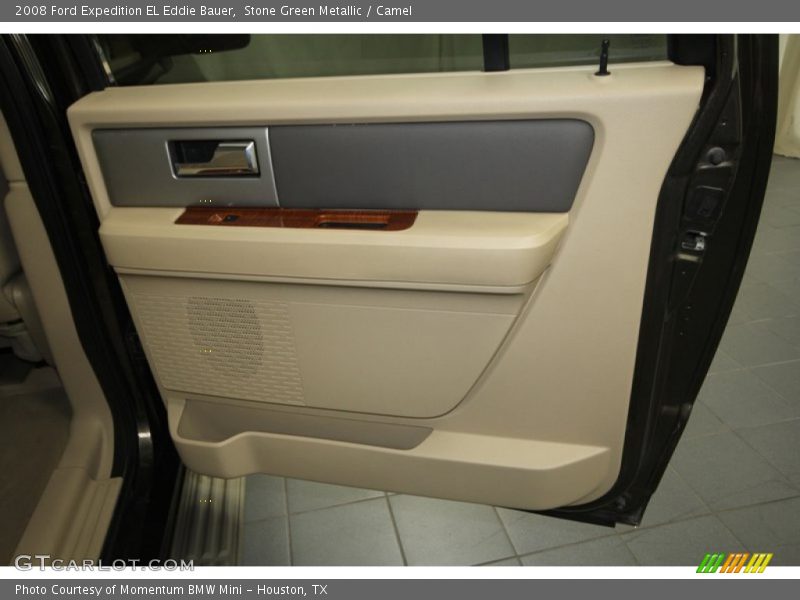 Stone Green Metallic / Camel 2008 Ford Expedition EL Eddie Bauer
