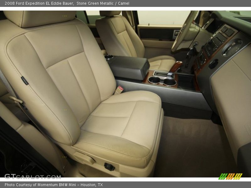 Stone Green Metallic / Camel 2008 Ford Expedition EL Eddie Bauer
